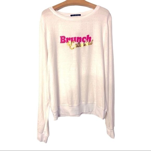 Wildfox Brunch Enthusiast Graphic Sweatshirt - Picture 3 of 3